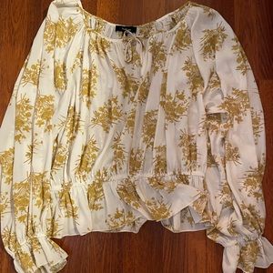 NWT Vici long sleeve blouse